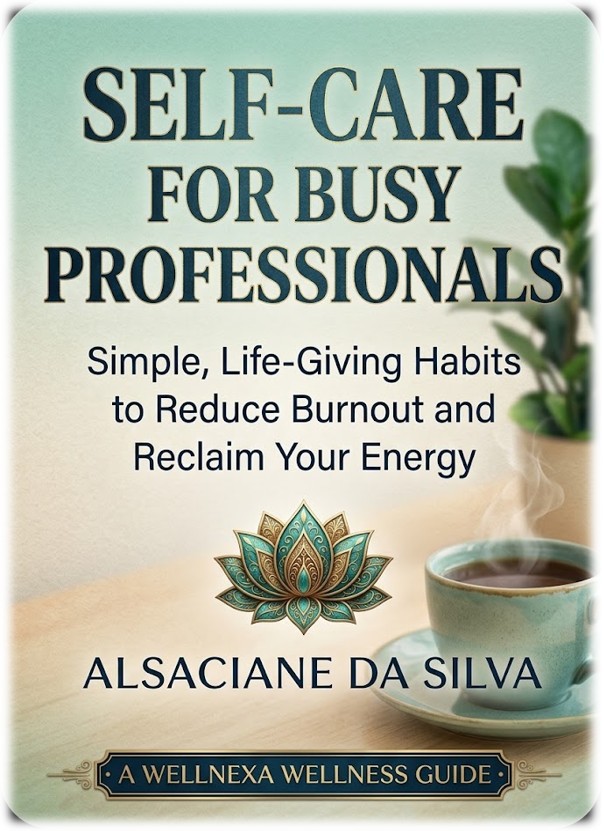 Self-Care for Busy Professionals by Alsaciane Da Silva book cover